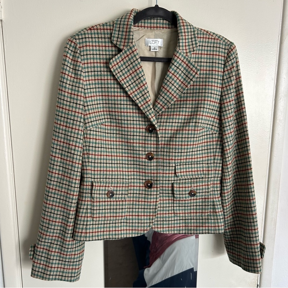 Loft Wool Blend Jacket/Blazer 12